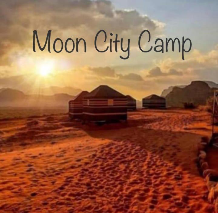 Moon City Camp Acomodação com café da manhã Wadi Rum Exterior foto